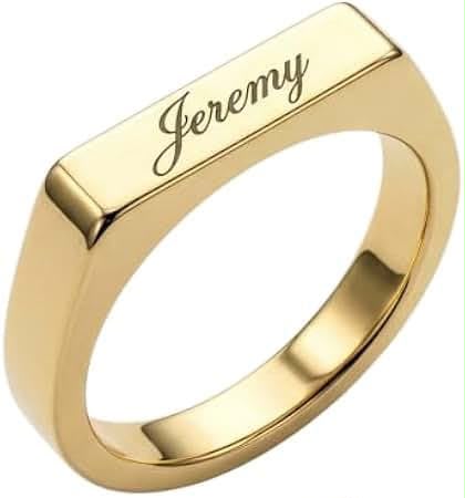 CUSTOMIZED NAME RING